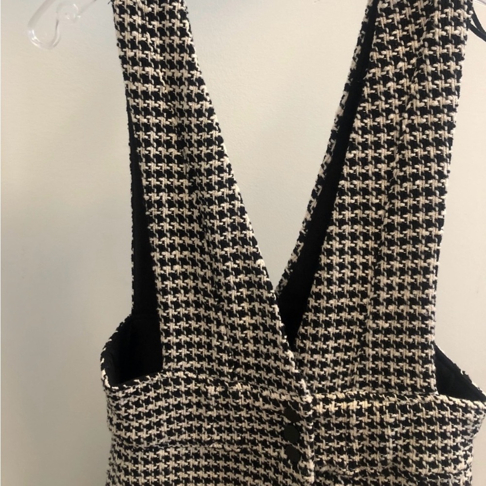 Zara plaid dress